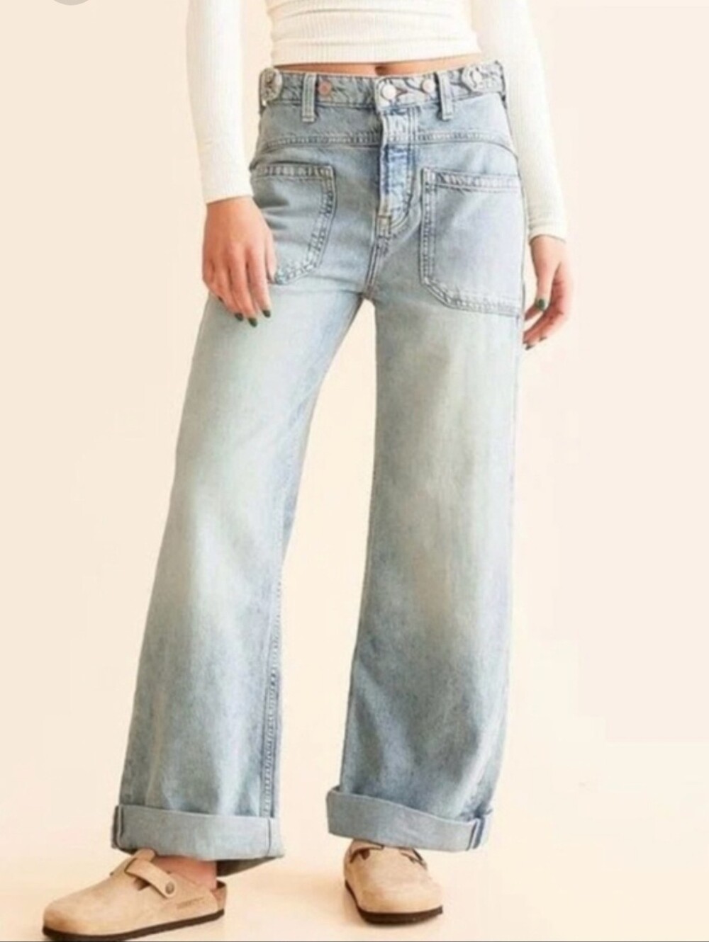 We The Free Palmer Cuffed Jean Sz 30
